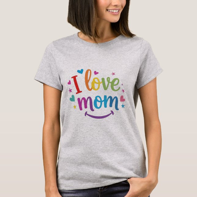 Camiseta Eu amo a mãe (Frente)