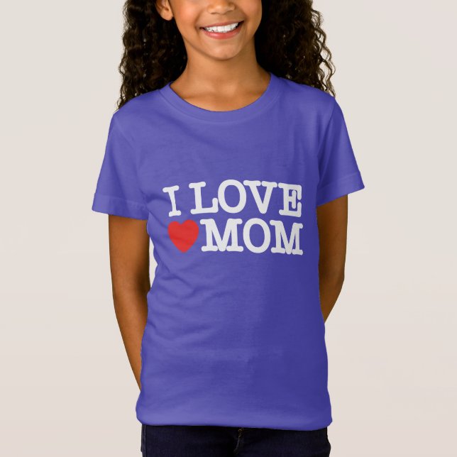 Camiseta Eu amo a mãe (Frente)