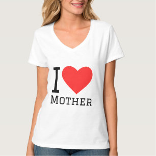 Camiseta Eu amo a mãe