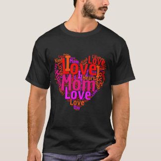 Camiseta Eu amo a MÃE | Dia de as mães especial