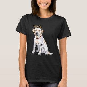 Camiseta Eu Amo A Mãe Labrador Dia de as mães De Tatuagem D