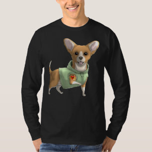 Camiseta Eu Amo A Mãe Tattoo Chihuahua Dog