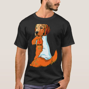 Camiseta Eu Amo A Mãe Tattoo Hovawart Mãe Cachorro Dia de a