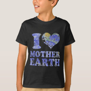 Camiseta Eu Amo a Mãe Terra