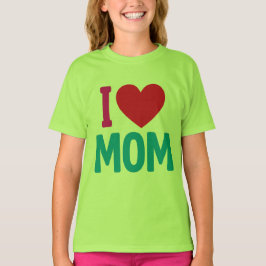 CAMISETA "EU AMO A MÃE" TSHIRT