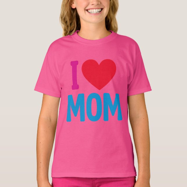 CAMISETA "EU AMO A MÃE" TSHIRT (Frente)
