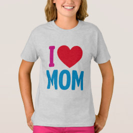 CAMISETA "EU AMO A MÃE" TSHIRT