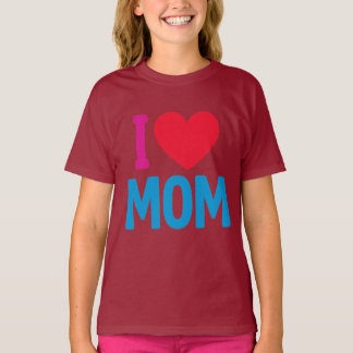 CAMISETA "EU AMO A MÃE" TSHIRT