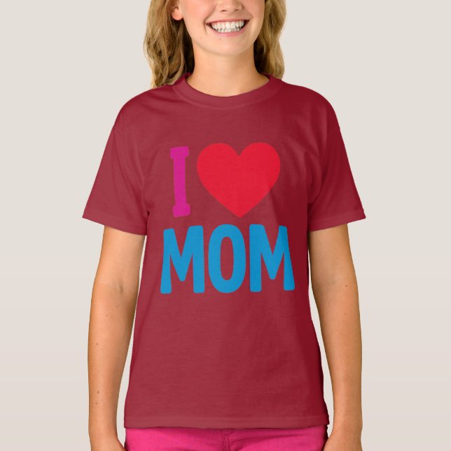 CAMISETA "EU AMO A MÃE" TSHIRT (Frente)