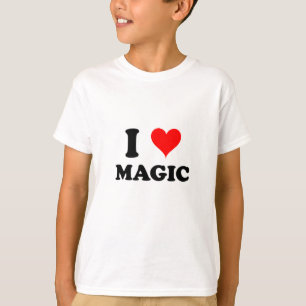 Camiseta Eu amo a mágica