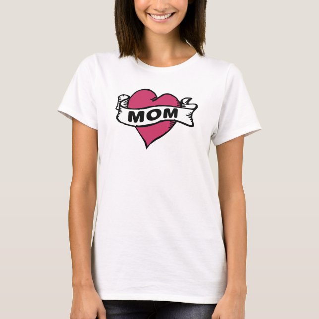Camiseta Eu amo a mamã (Frente)