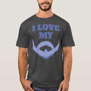 Camiseta Eu amo a minha barba 1