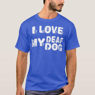 Camiseta Eu Amo A Minha Cachorra De Cachorro Para Os Alojad