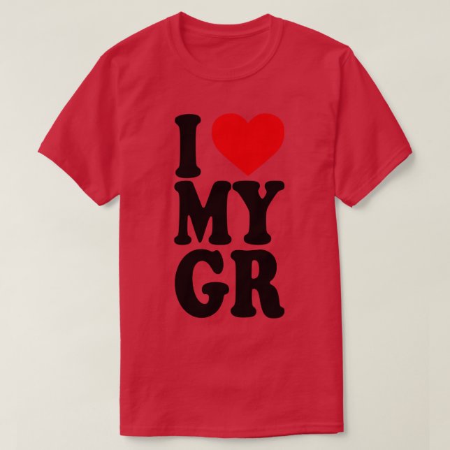 Camiseta Eu Amo A Minha Namorada 12 (Frente do Design)