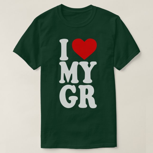 Camiseta Eu Amo A Minha Namorada 12 (Frente do Design)