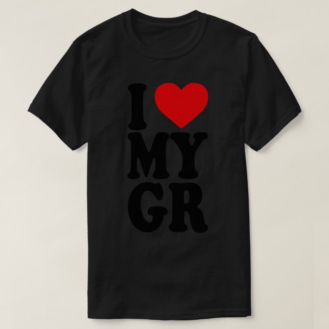 Camiseta Eu Amo A Minha Namorada 12 (Frente do Design)