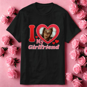Camiseta Eu Amo A Minha Namorada, Namorado, Esposa, Foto Do