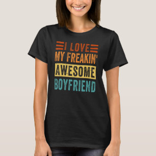 Camiseta Eu Amo A Minha Namorado Incrível,