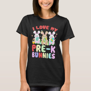 Camiseta Eu Amo A Minha Páscoa De Professores Do Dia De Pás