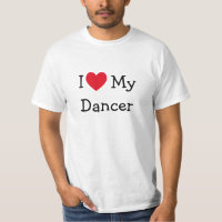 Eu Amo A Minha T-shirt Dançarina