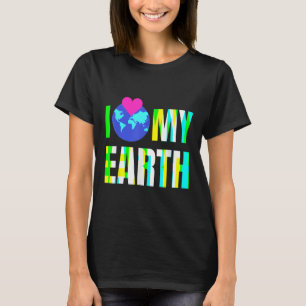 Camiseta Eu Amo a Minha Terra - Proteção Ambiental