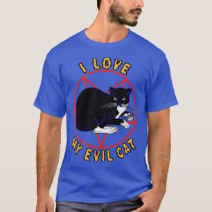 Camiseta Eu Amo A Minha Versão De Gato Mau