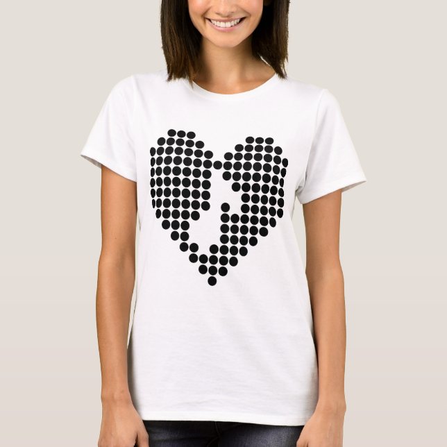Camiseta Eu amo a música (Frente)