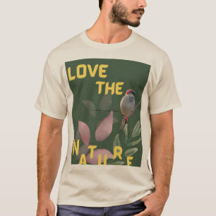 Camiseta Eu Amo a Natureza