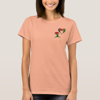 Camiseta Eu amo a Palestina