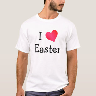 Camiseta Eu amo a páscoa