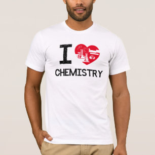 Camiseta Eu amo a química!!!