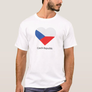 Camiseta Eu Amo A República Checa