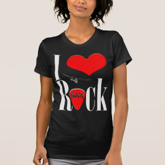 Camiseta Eu amo a rocha