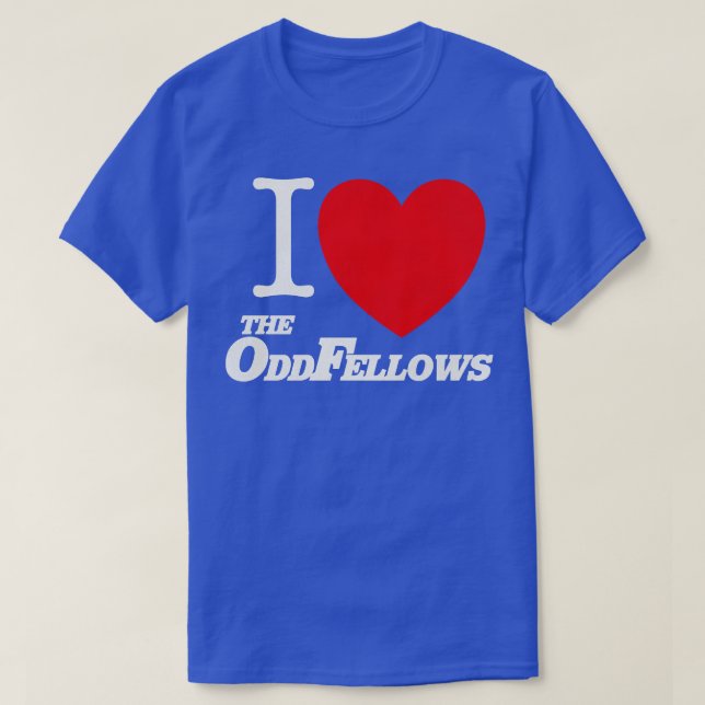 Camiseta Eu Amo A Sociedade Secreta Do Odfellows (Frente do Design)