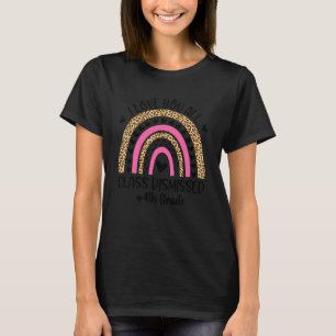 Camiseta Eu Amo A Sua Classe Despedida Professor Leopa do 4