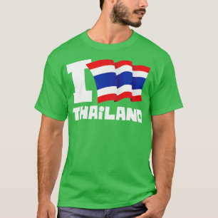 Camiseta Eu amo a Tailândia 2