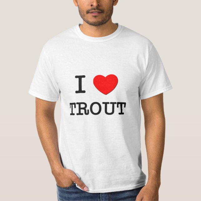 Camiseta Eu amo a TRUTA (Frente)