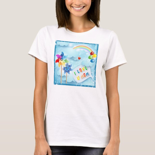 Camiseta Eu amo a tua mãe (Frente)