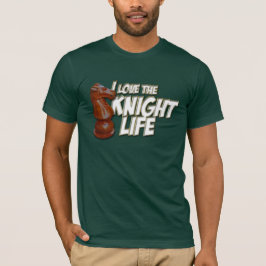 Camiseta Eu amo a vida de Kinght