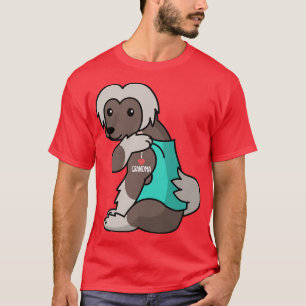 Camiseta Eu Amo A Vovó Tatuar A Vovó Chinesa Deitada