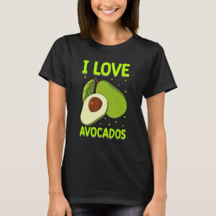 Camiseta Eu amo abacates