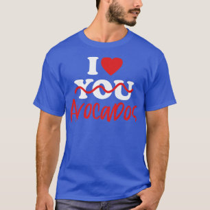 Camiseta Eu amo abacates