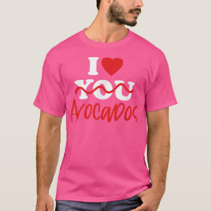 Camiseta Eu amo abacates