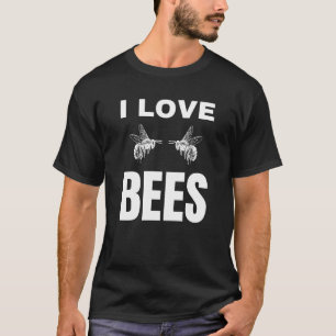 Camiseta Eu amo abelhas