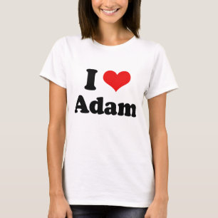 Camiseta Eu amo Adam