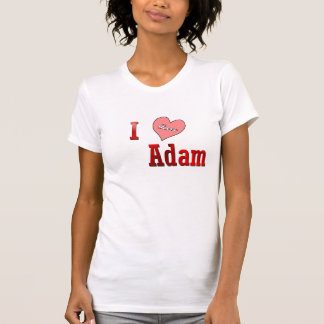 Camiseta Eu amo Adam