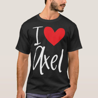 Camiseta Eu Amo Ael Name Personalizado Menina Amiga BFF