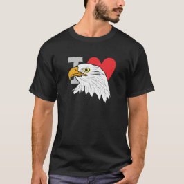 Camiseta Eu Amo Águias