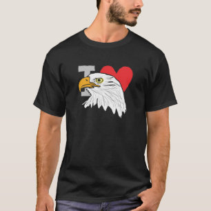 Camiseta Eu Amo Águias