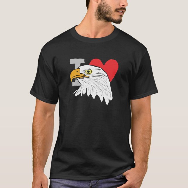 Camiseta Eu Amo Águias (Frente)